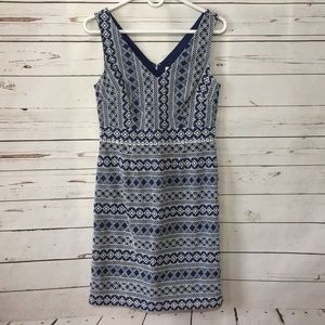Boden embroidered dress NWT